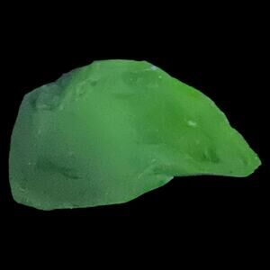 Pink Translucent Art Glass Cullet‎ Glowing Manganese Slag Glass #5GL102